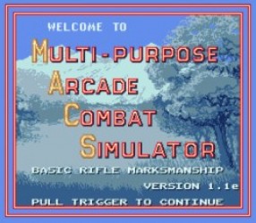 M.A.C.S. Basic Rifle Simulator Rom